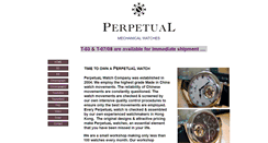 Desktop Screenshot of perpetual-watch.com
